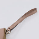 GUCCI GuccissimaGG Pouch Leather Pink Gold Tone 224073 Auth 203852A-7