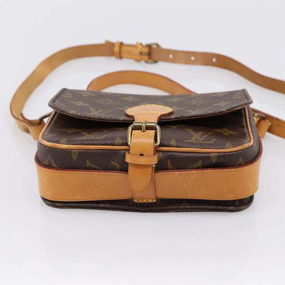 LOUIS VUITTON Monogram Cartouchiere PM Shoulder Bag M51254 LV Auth 203857