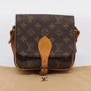 LOUIS VUITTON Monogram Cartouchiere PM Shoulder Bag M51254 LV Auth 203857-12