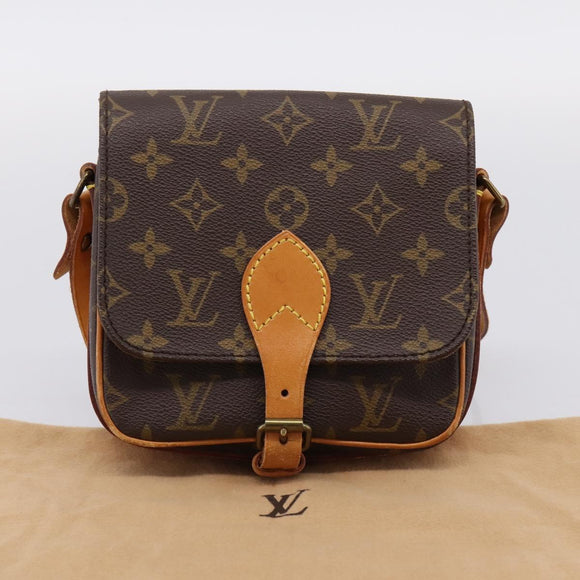 LOUIS VUITTON Monogram Cartouchiere PM Shoulder Bag M51254 LV Auth 203857