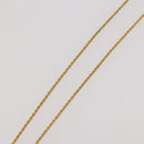 Christian Dior Necklace metal Gold Tone Auth 203858-11