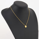 Christian Dior Necklace metal Gold Tone Auth 203858-14