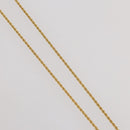Christian Dior Necklace metal Gold Tone Auth 203858-5