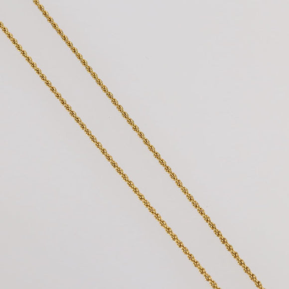 Christian Dior Necklace metal Gold Tone Auth 203858