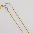 Christian Dior Necklace metal Gold Tone Auth 203858-6