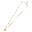 Christian Dior Necklace metal Gold Tone Auth 203858-8
