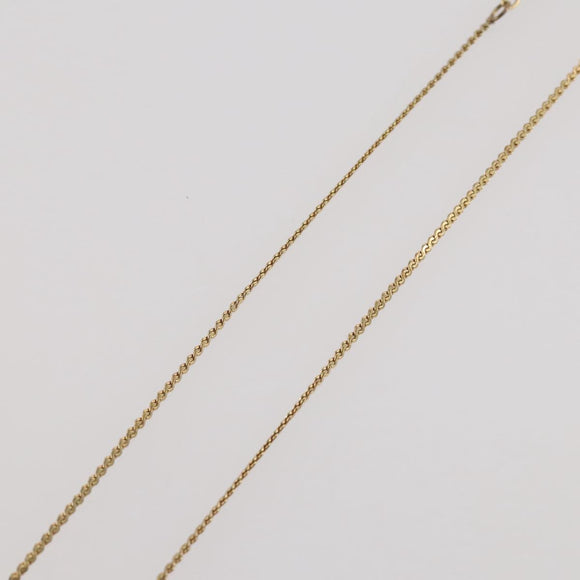 Christian Dior Necklace metal Gold Tone Auth 203859