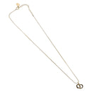 Christian Dior Necklace metal Gold Tone Auth 203859-2