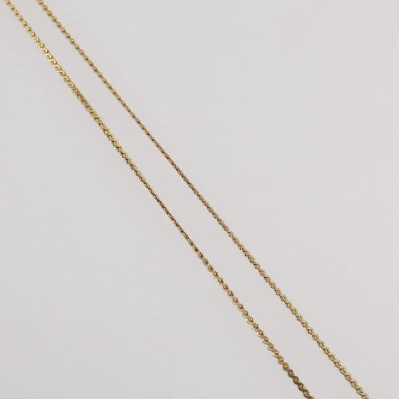 Christian Dior Necklace metal Gold Tone Auth 203859