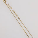Christian Dior Necklace metal Gold Tone Auth 203859-6