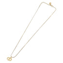 Christian Dior Necklace metal Gold Tone Auth 203859-8