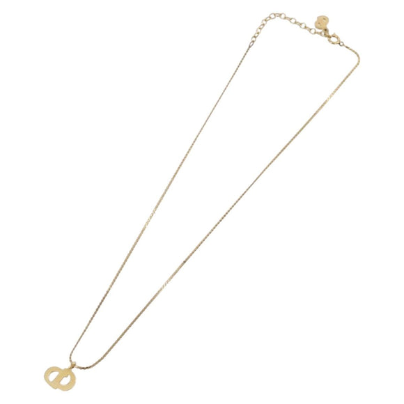 Christian Dior Necklace metal Gold Tone Auth 203859