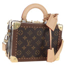 LOUIS VUITTON Monogram Petite Vallees Hand Bag 2way M20468 LV Auth 203861SM-1