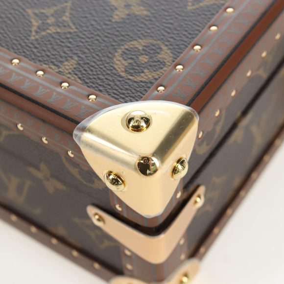LOUIS VUITTON Monogram Petite Vallees Hand Bag 2way M20468 LV Auth 203861SM