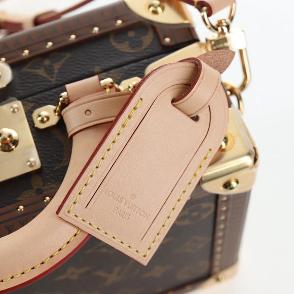 LOUIS VUITTON Monogram Petite Vallees Hand Bag 2way M20468 LV Auth 203861SM