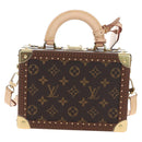LOUIS VUITTON Monogram Petite Vallees Hand Bag 2way M20468 LV Auth 203861SM-13