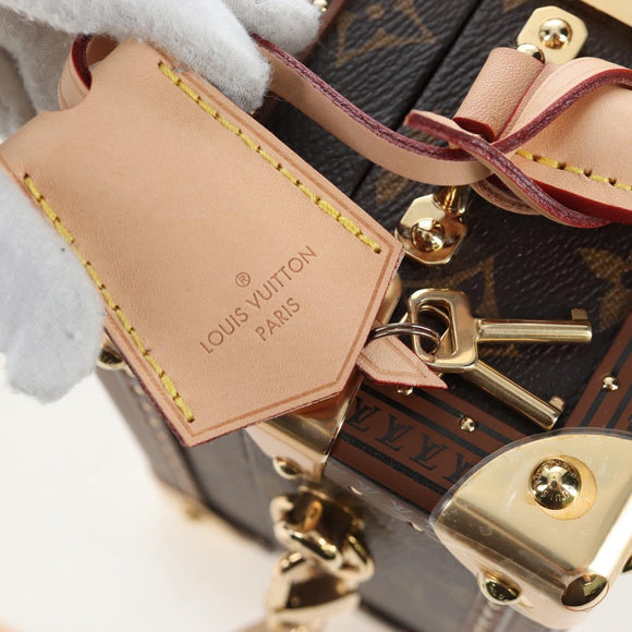LOUIS VUITTON Monogram Petite Vallees Hand Bag 2way M20468 LV Auth 203861SM