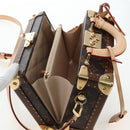 LOUIS VUITTON Monogram Petite Vallees Hand Bag 2way M20468 LV Auth 203861SM-26