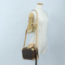 LOUIS VUITTON Monogram Petite Vallees Hand Bag 2way M20468 LV Auth 203861SM-32