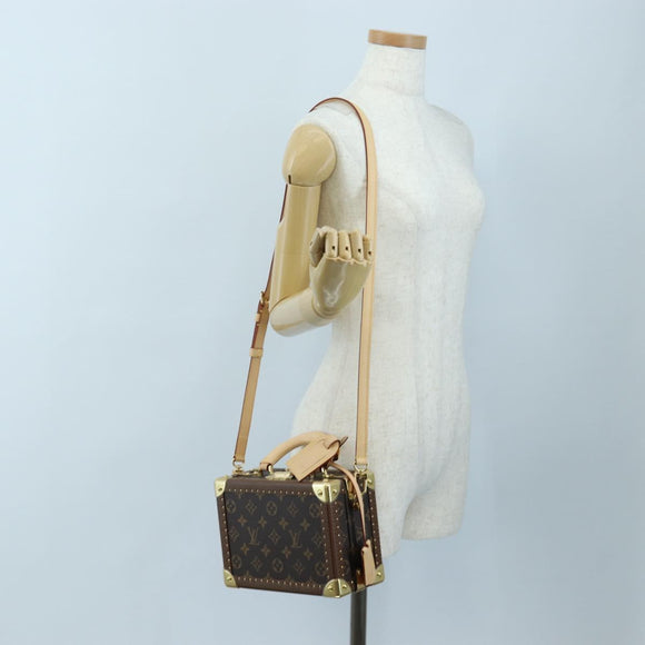 LOUIS VUITTON Monogram Petite Vallees Hand Bag 2way M20468 LV Auth 203861SM