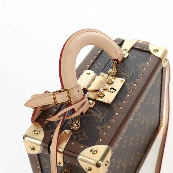 LOUIS VUITTON Monogram Petite Vallees Hand Bag 2way M20468 LV Auth 203861SM