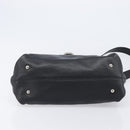 Salvatore Ferragamo Sofia Gancini Bag Leather 2way Black Silver Auth 203870V-5