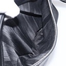 Salvatore Ferragamo Sofia Gancini Bag Leather 2way Black Silver Auth 203870V-33