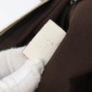 GUCCI GG Canvas Princi Hand Bag Leather Beige Gold 161720 Auth 203872SAV-23
