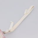 Christian Dior Trotter Canvas Pouch PVC Pink Silver Auth 203879-7
