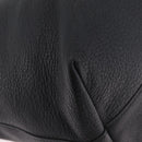 PRADA Tote Bag Vittero Dino Leather Black Gold Auth 203881V-18