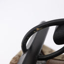 GUCCI GG Canvas Wood Handle Hand Bag Beige 112683 Auth 203883V-15