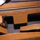 GUCCI GG Canvas Wood Handle Hand Bag Beige 112683 Auth 203883V-16
