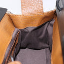 GUCCI GG Canvas Wood Handle Hand Bag Beige 112683 Auth 203883V-20