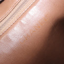 CHANEL Shoulder Bag Caviar Skin Brown Gold CC Auth 203890-32