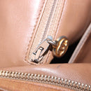 CHANEL Shoulder Bag Caviar Skin Brown Gold CC Auth 203890-37