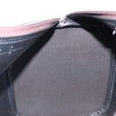 Burberrys Nova Check Boston Bag Canvas Beige Gold Auth 203894V-19
