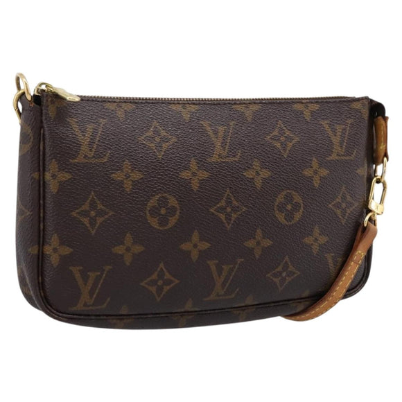 LOUIS VUITTON Monogram Pochette Accessoires Pouch M82766 LV Auth 203898V