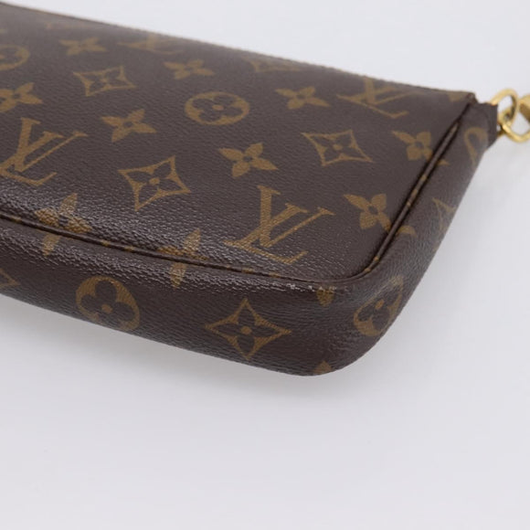 LOUIS VUITTON Monogram Pochette Accessoires Pouch M82766 LV Auth 203898V