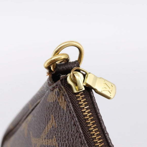 LOUIS VUITTON Monogram Pochette Accessoires Pouch M82766 LV Auth 203898V