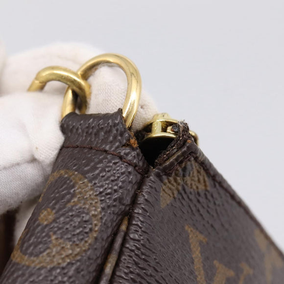 LOUIS VUITTON Monogram Pochette Accessoires Pouch M82766 LV Auth 203898V