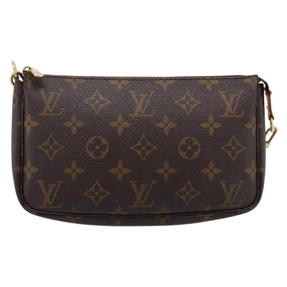 LOUIS VUITTON Monogram Pochette Accessoires Pouch M82766 LV Auth 203898V