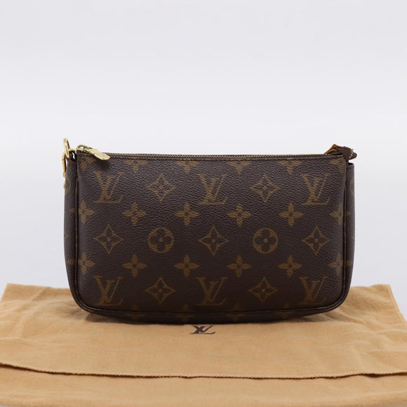 LOUIS VUITTON Monogram Pochette Accessoires Pouch M82766 LV Auth 203898V