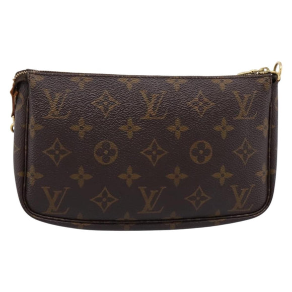 LOUIS VUITTON Monogram Pochette Accessoires Pouch M82766 LV Auth 203898V