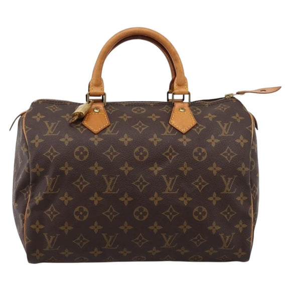 LOUIS VUITTON Monogram Speedy 30 Hand Bag M41526 LV Auth 203902A