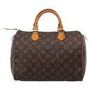 LOUIS VUITTON Monogram Speedy 30 Hand Bag M41526 LV Auth 203902A-3