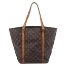 LOUIS VUITTON Monogram Sac Shopping GM Tote Bag M51110 LV Auth 203904-2