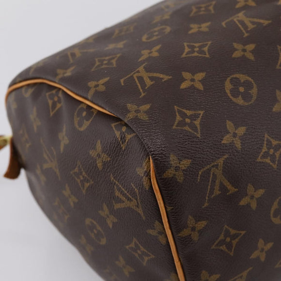 LOUIS VUITTON Monogram Speedy 30 Hand Bag M41526 LV Auth 203906SAV