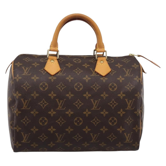 LOUIS VUITTON Monogram Speedy 30 Hand Bag M41526 LV Auth 203906SAV