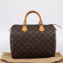 LOUIS VUITTON Monogram Speedy 30 Hand Bag M41526 LV Auth 203906SAV-12
