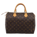 LOUIS VUITTON Monogram Speedy 30 Hand Bag M41526 LV Auth 203906SAV-2